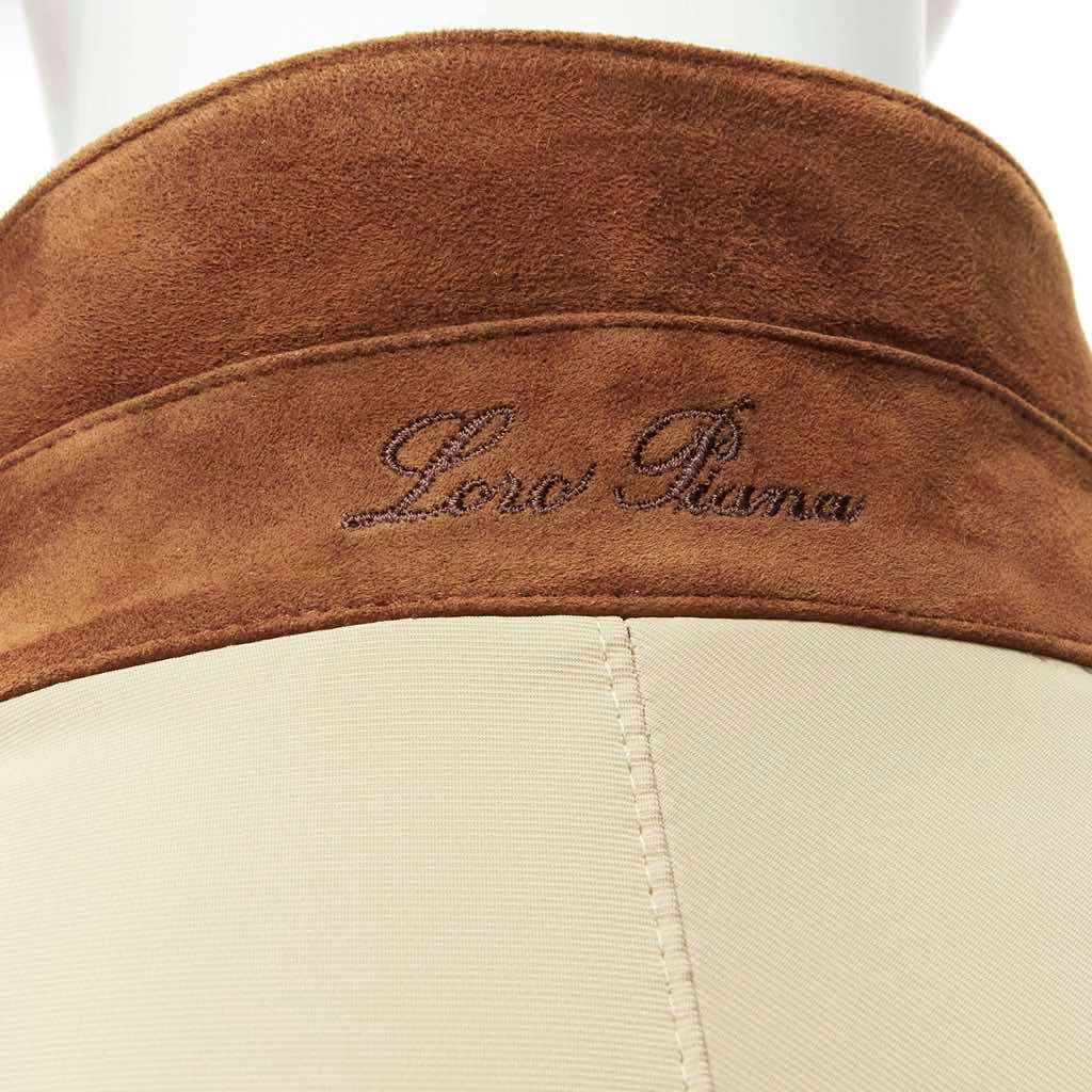 Loro Piana Beige Longline Coat Beige Very good - Back View