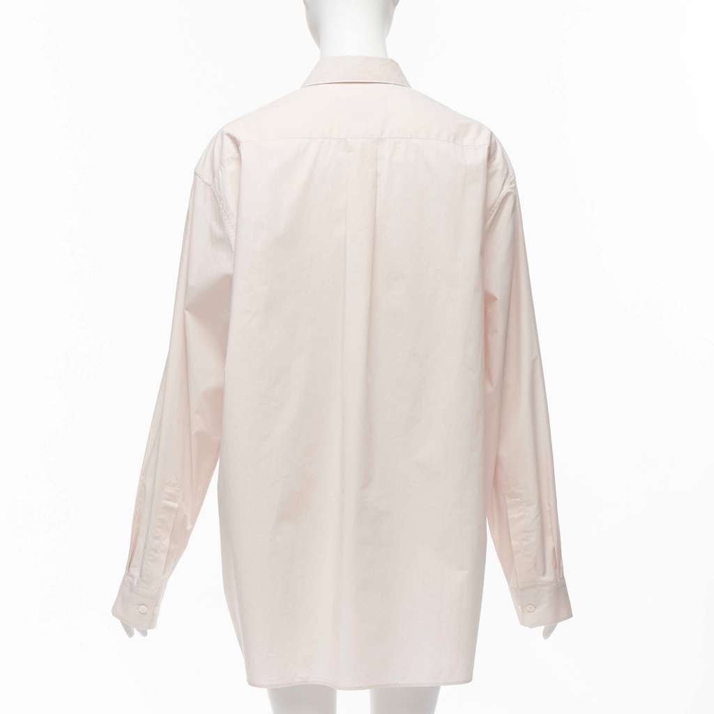 Stella Mccartney Graphic Oversized Shirt Pink Cotton Never worn, with tag - Box View