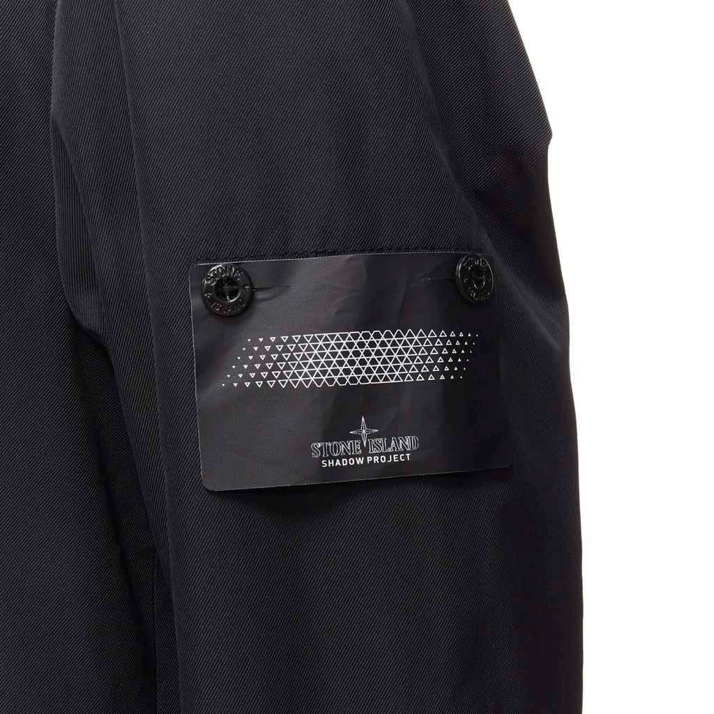 Stone Island Black Technical Blazer Black Very good - Back View