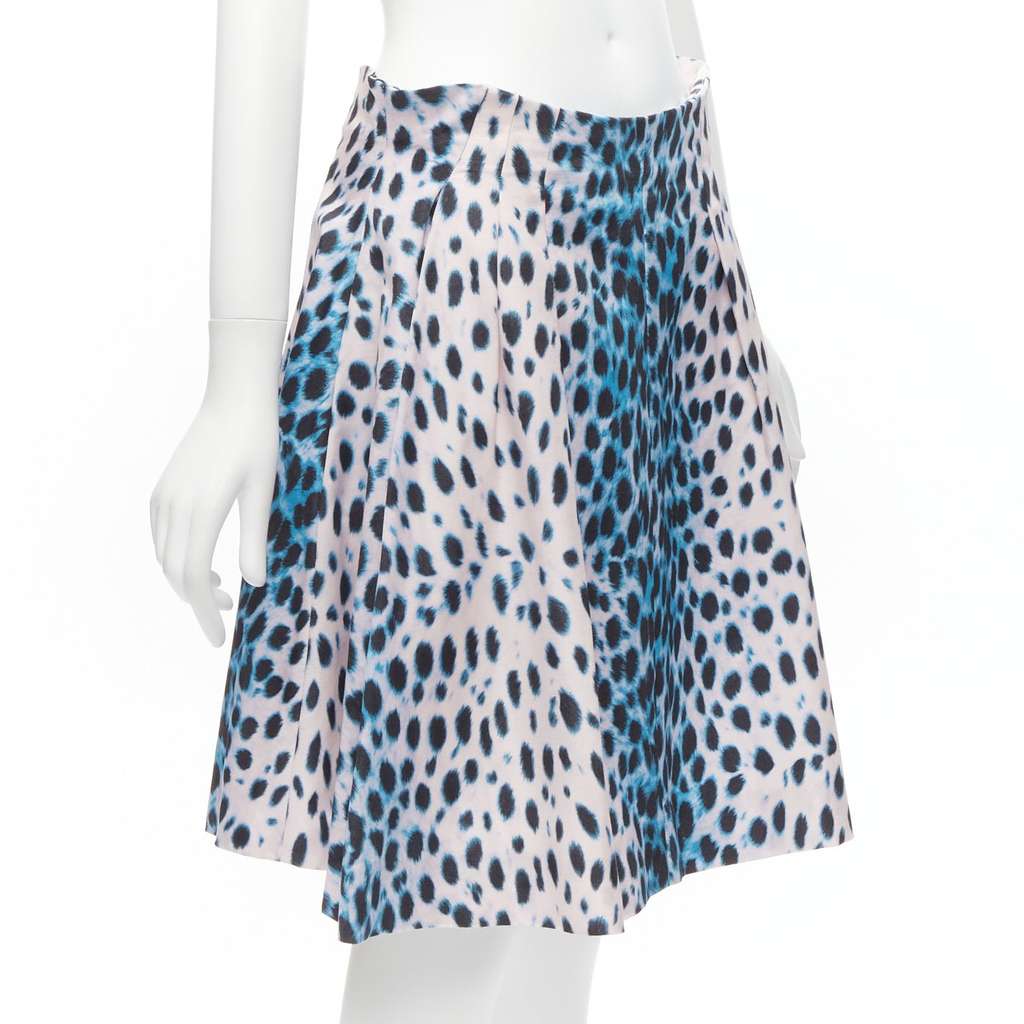 Christian Dior Ombre Print Skirt Pink Cotton Never worn - Inside View