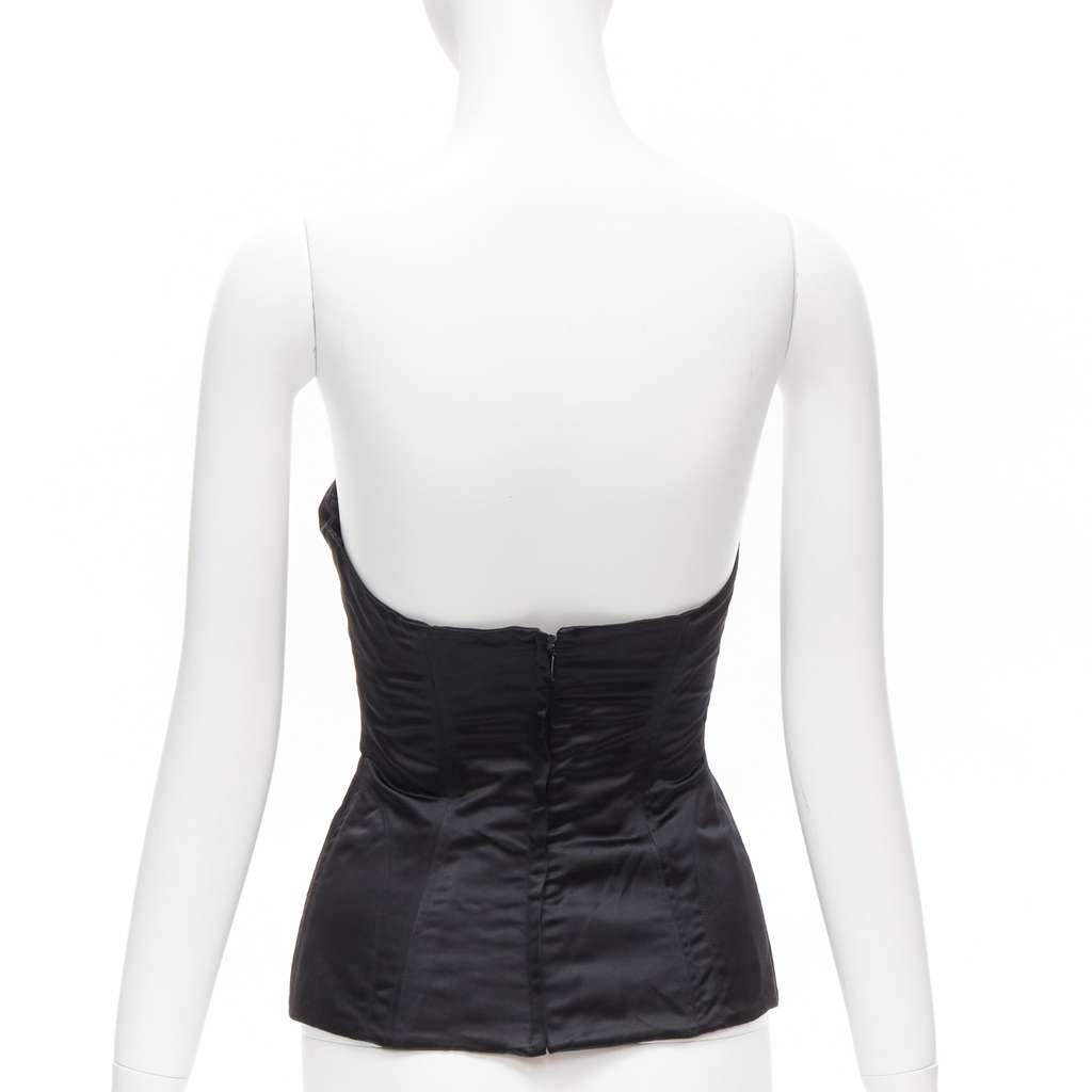 Gucci 3D Conical Bra Black Silk Never worn, with tag - Box View