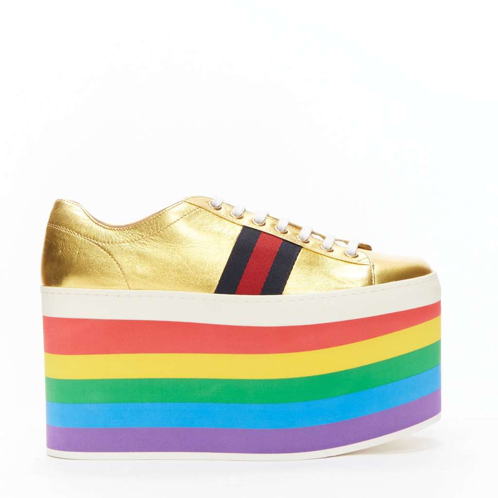 Gucci Peggy MultiColor Leather Very good - Front View