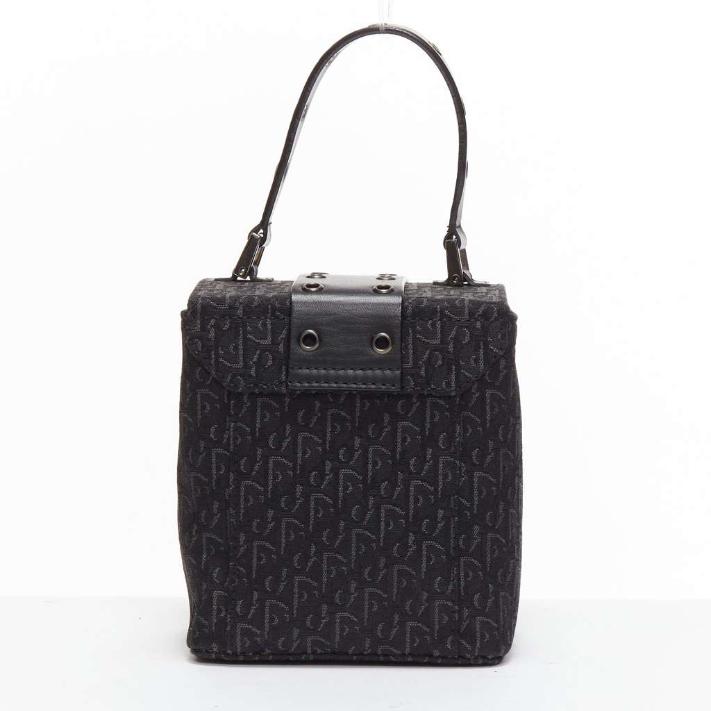 Christian Dior Galliano Box Bag Black Very good condition - Box View
