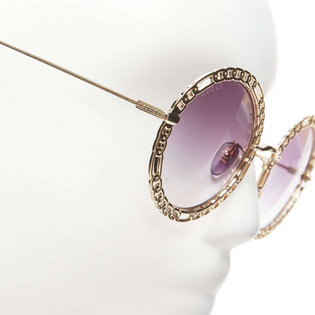 Gucci GG1113S Gold Metal Never worn - Box View