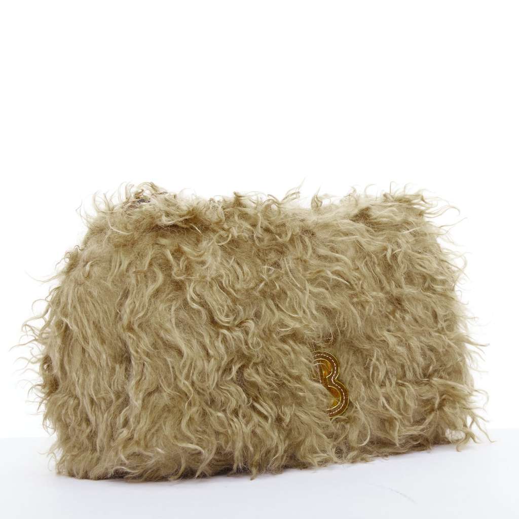 Burberry Lola Mohair Brown Fur Never worn - Inside View