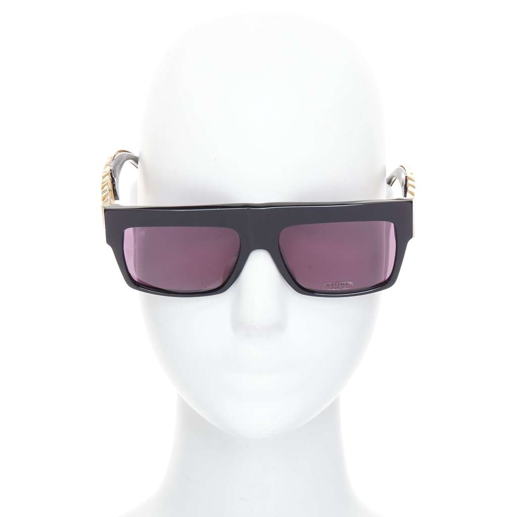 Celine CL41019S Black Metal Good - Back View