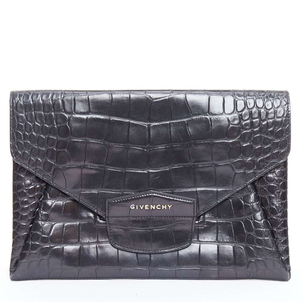 Givenchy Antigona Black Leather Very good condition - Front View