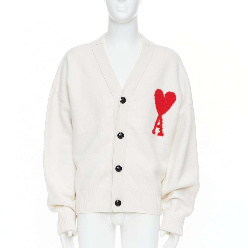 Ami Ami De Coeur Ecru Wool Very good - Front View