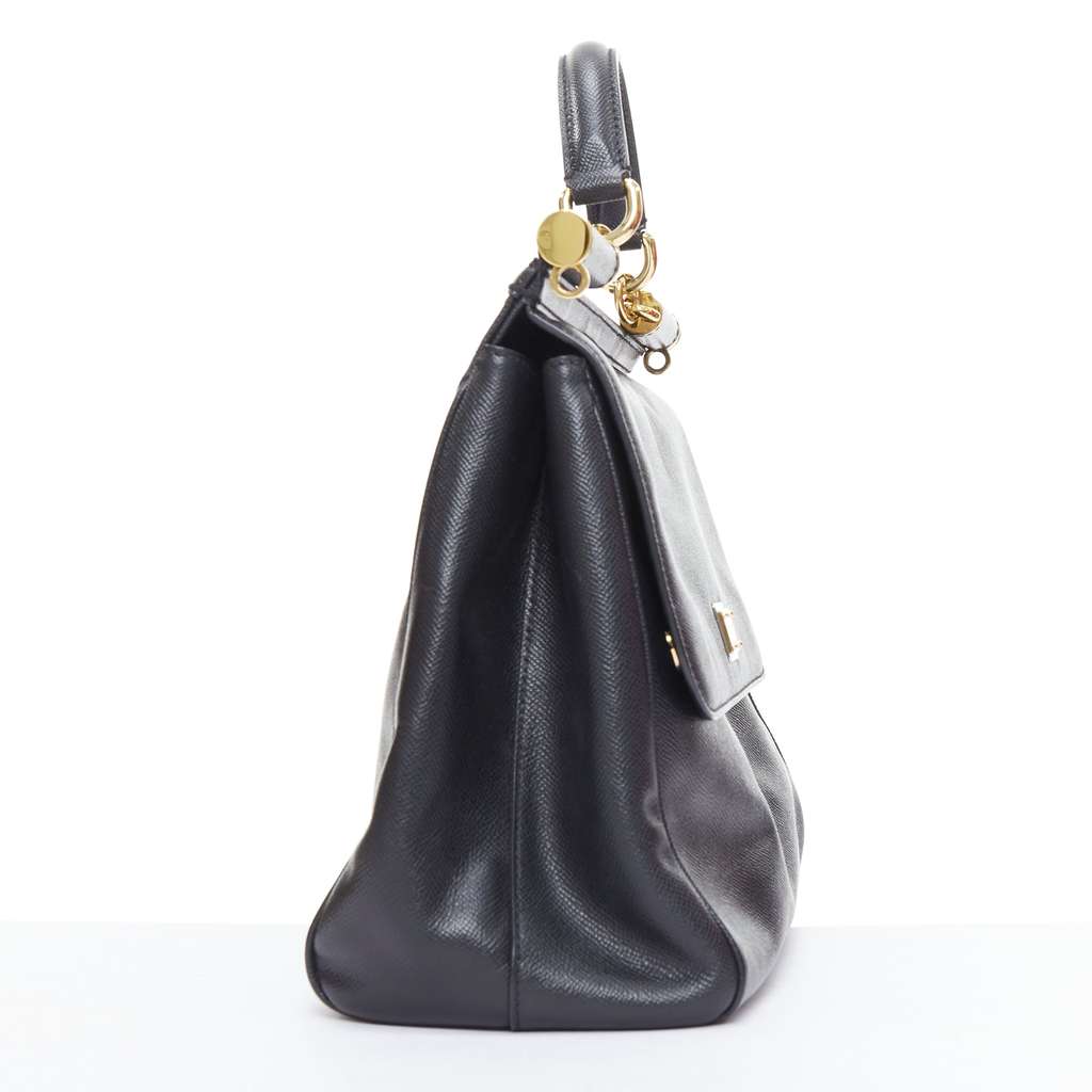 Dolce & Gabbana Sicily Black Leather Good condition - Model View