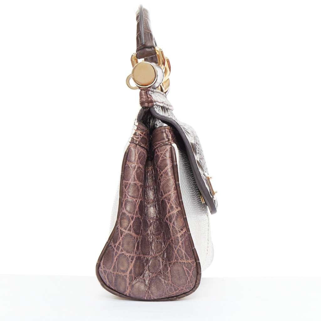Dolce & Gabbana Miss Sicily Brown Leather Very good - Model View