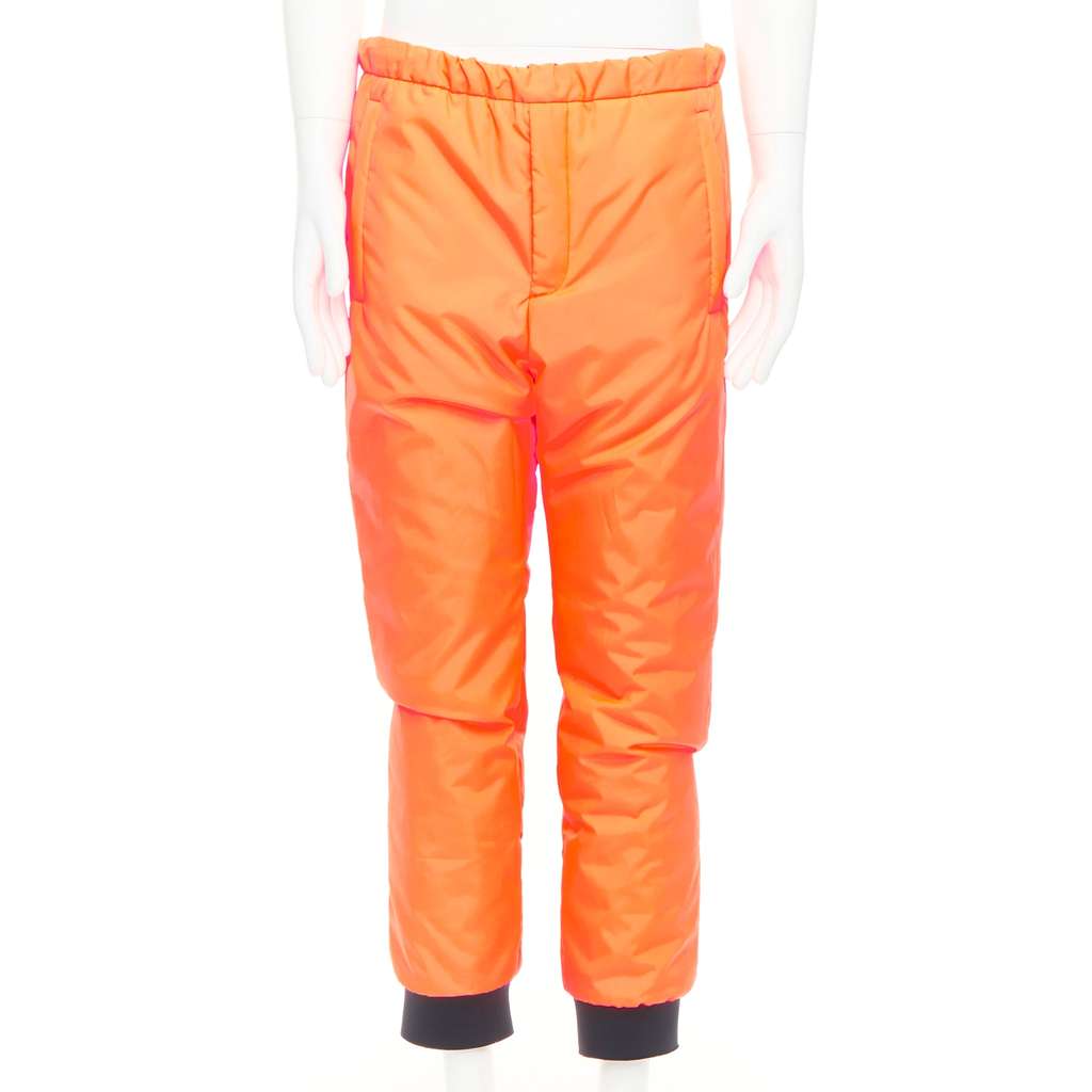 Prada SPG52M Orange Polyester Never worn, with tag - Front View