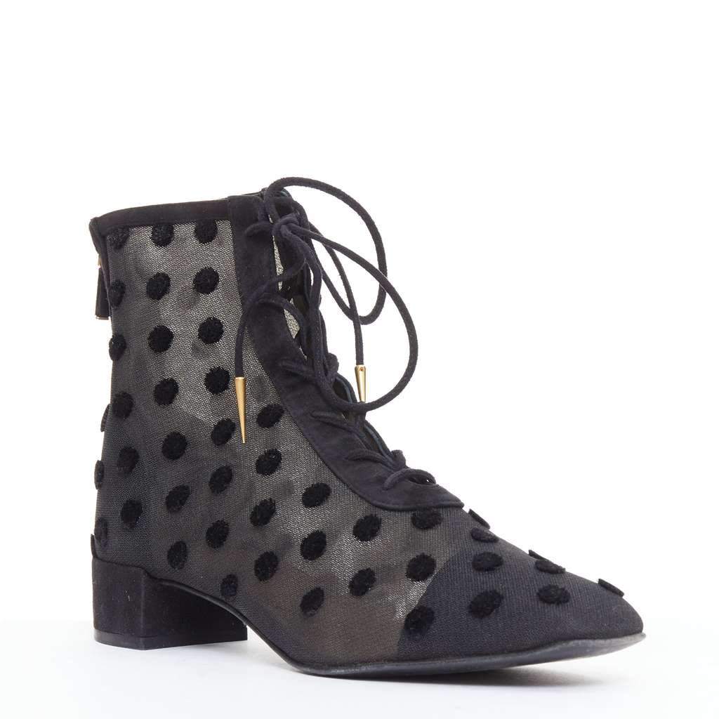 Dior Naughtily-D Black Suede Very good condition - Back View