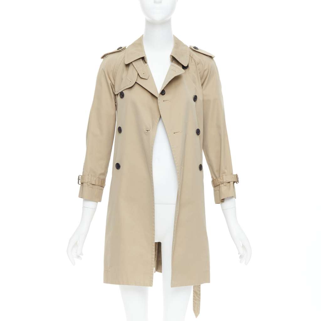 Marc Jacobs Beige Trench Coat Beige Cotton Very good - Inside View