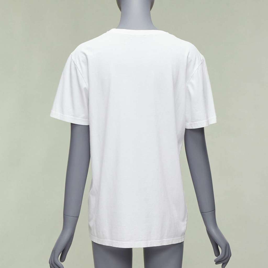 Dior Cross Eye T-Shirt White Cotton Never worn - Box View