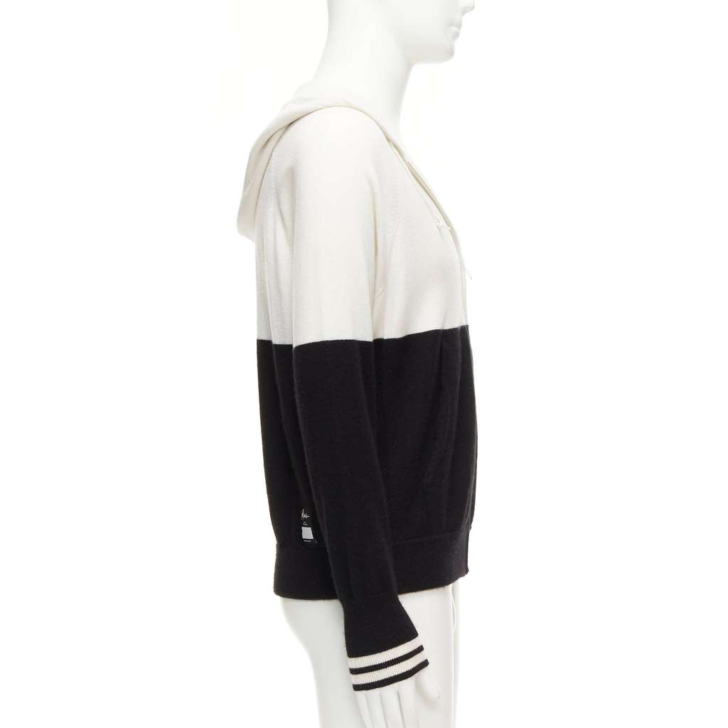 Loro Piana Logo Embroidery Hoodie Black Cashmere Good - Box View