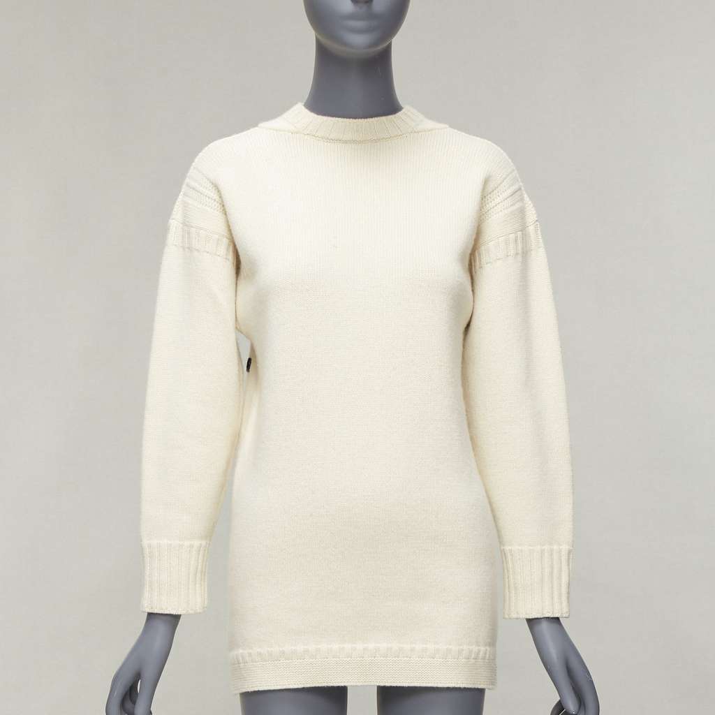 Dior Rather Be Sailing Ecru Wool Good - Inside View