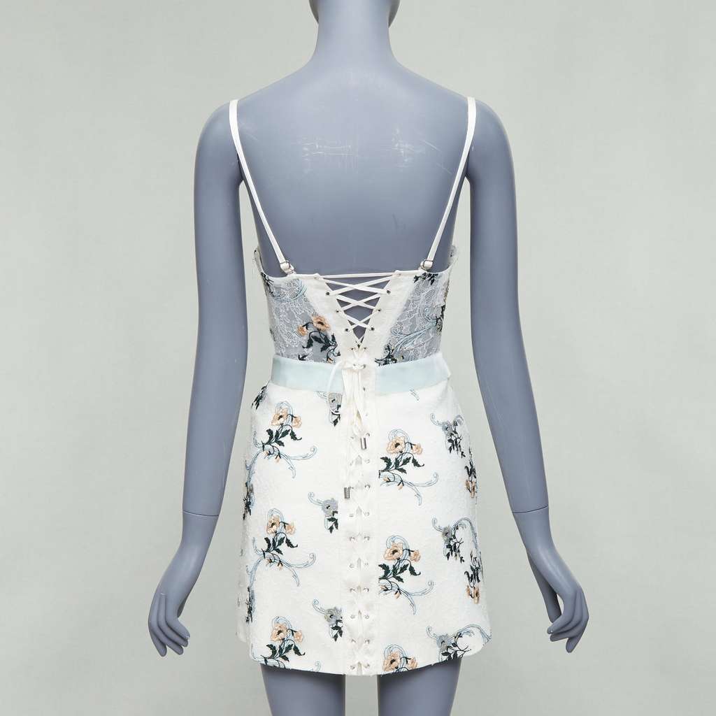 La Perla Hampton Court Ecru Silk Never worn - Box View