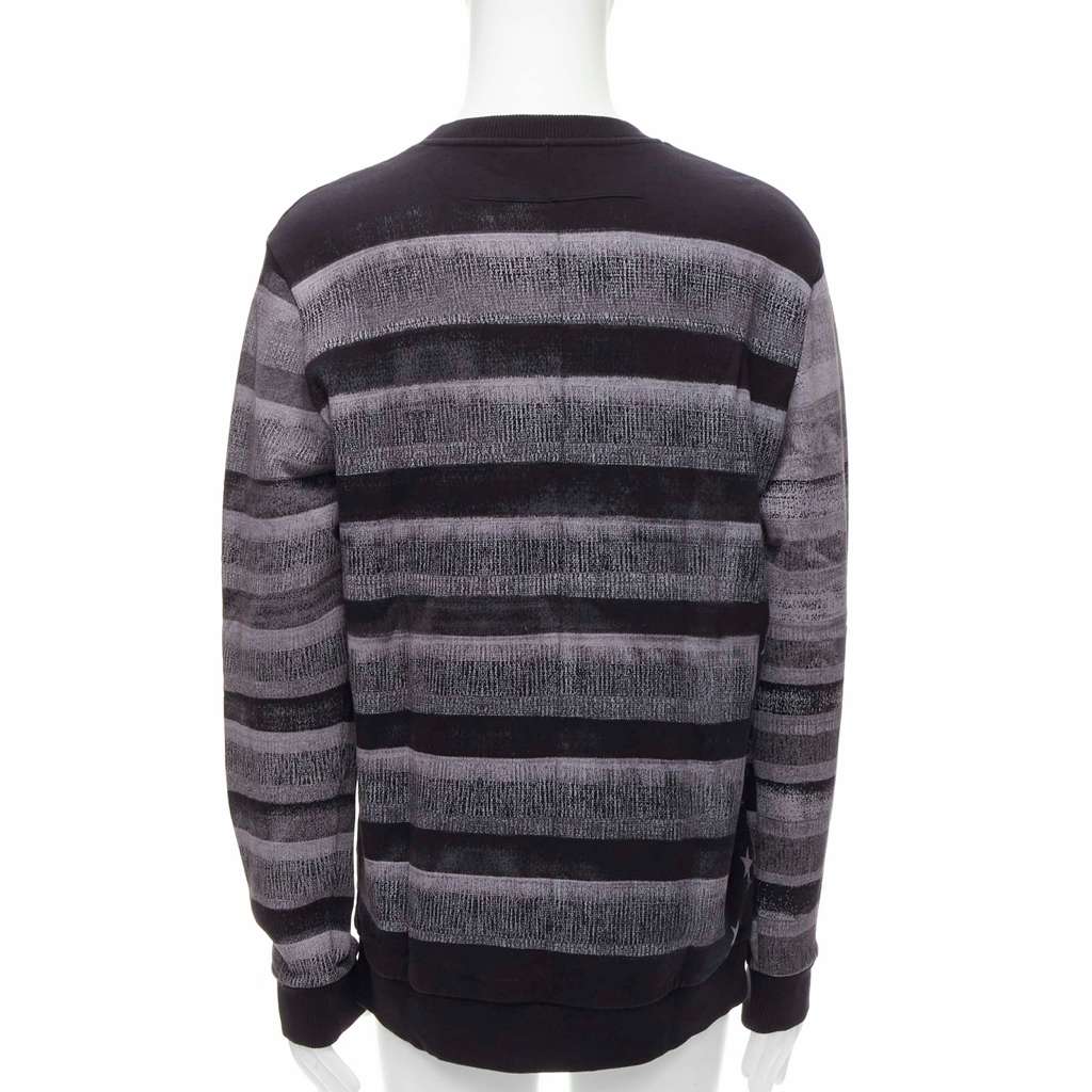 Givenchy Flag Distressed Sweater Black Cotton Never worn - Box View