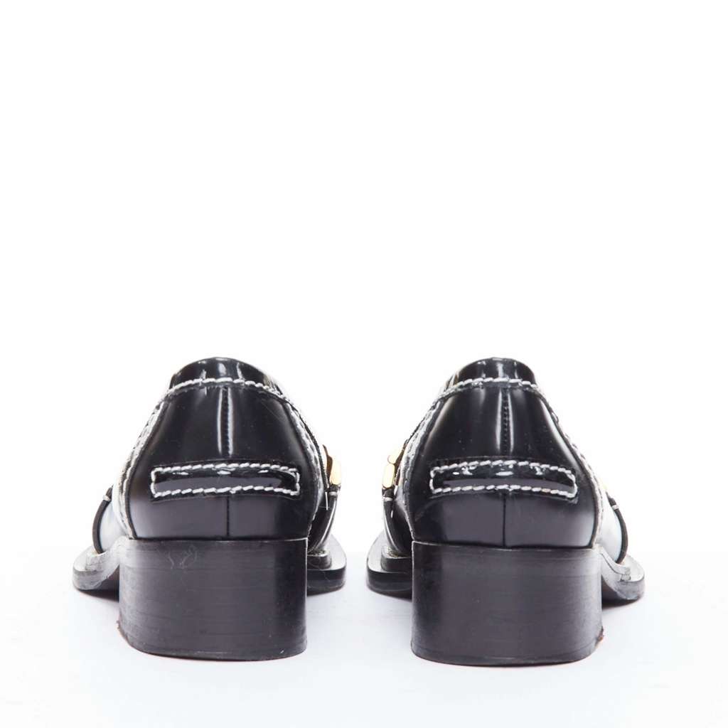Acne Studios Penny Watch Black Leather Fair - Box View