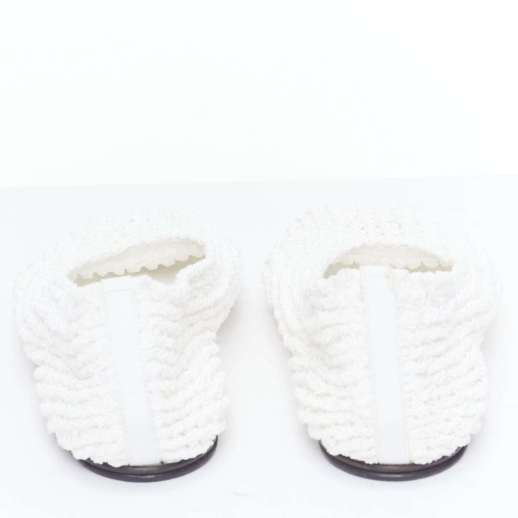 The Row Crochet Ballet Flats White Very good - Box View
