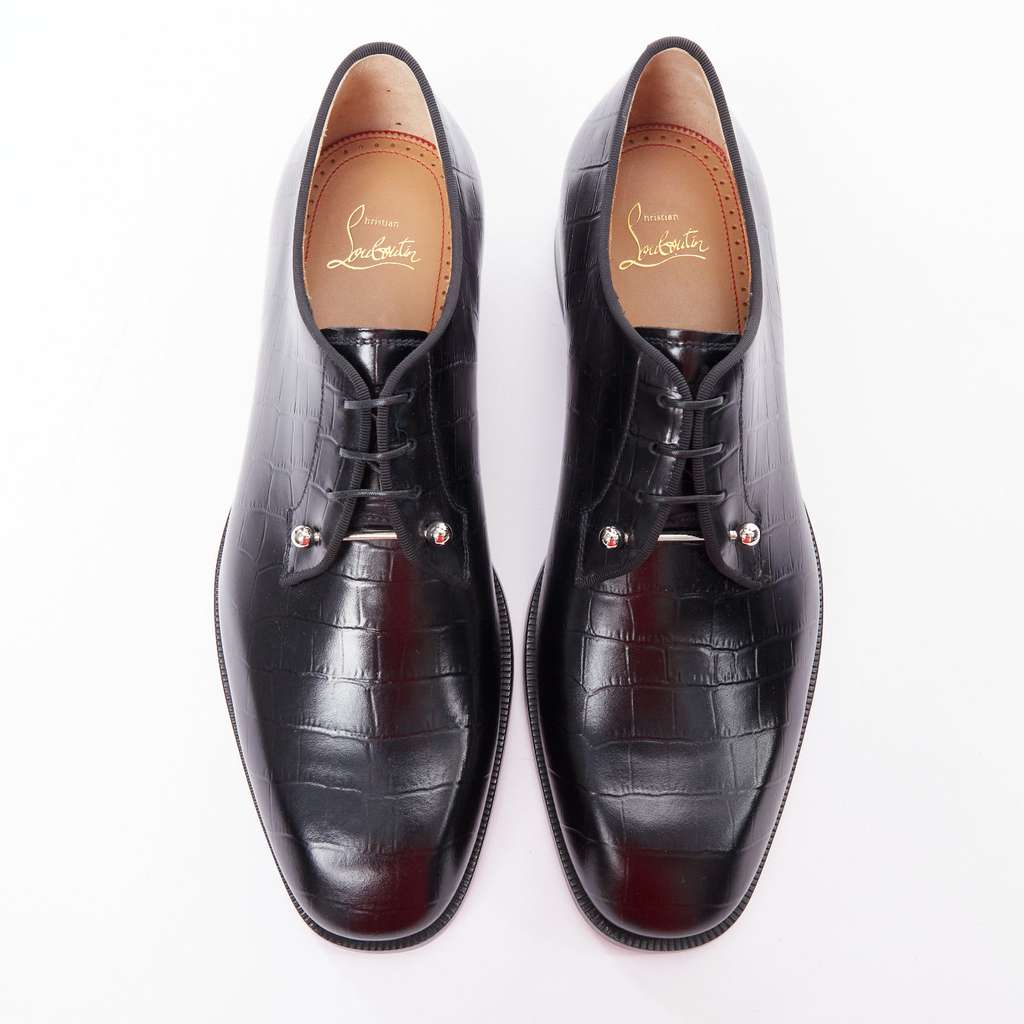Christian Louboutin Chambeliss Black Leather Never worn - Back View