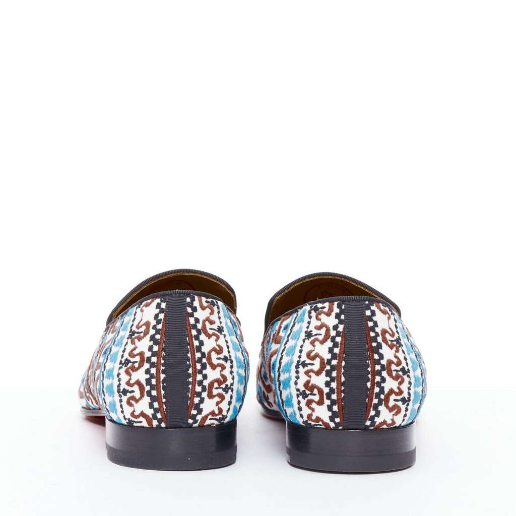 Christian Louboutin Limited Edition Dandelion Greek Flat MultiColor Never worn - Box View