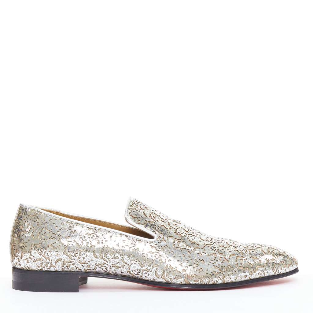 Christian Louboutin Dandelion Silver Leather Very good - Inside View