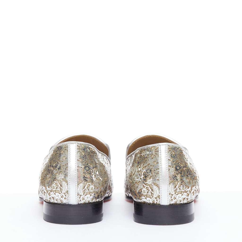 Christian Louboutin Dandelion Silver Leather Very good - Box View