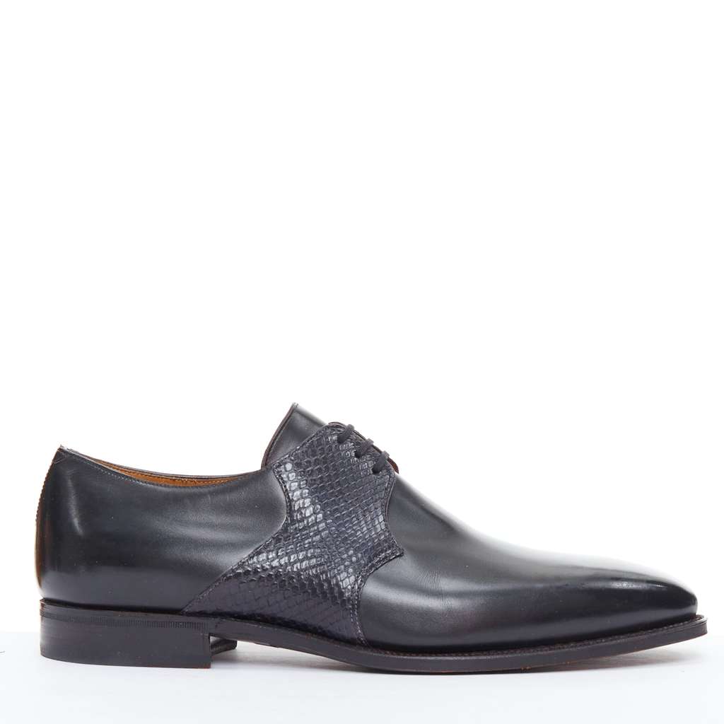 Corthay Sade Black Leather Good condition - Front View