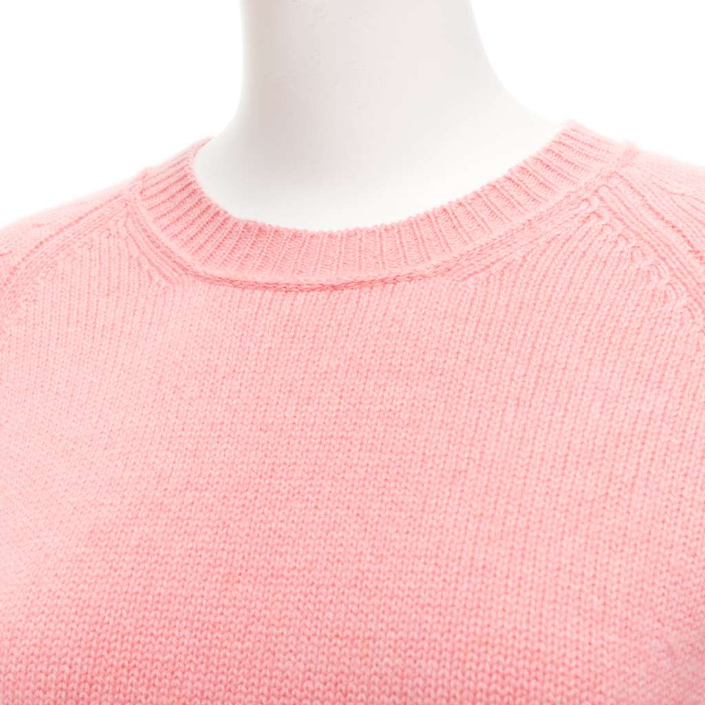 Unsigned Pink Long Sleeve Sweater Pink Cashmere Never worn - Back View