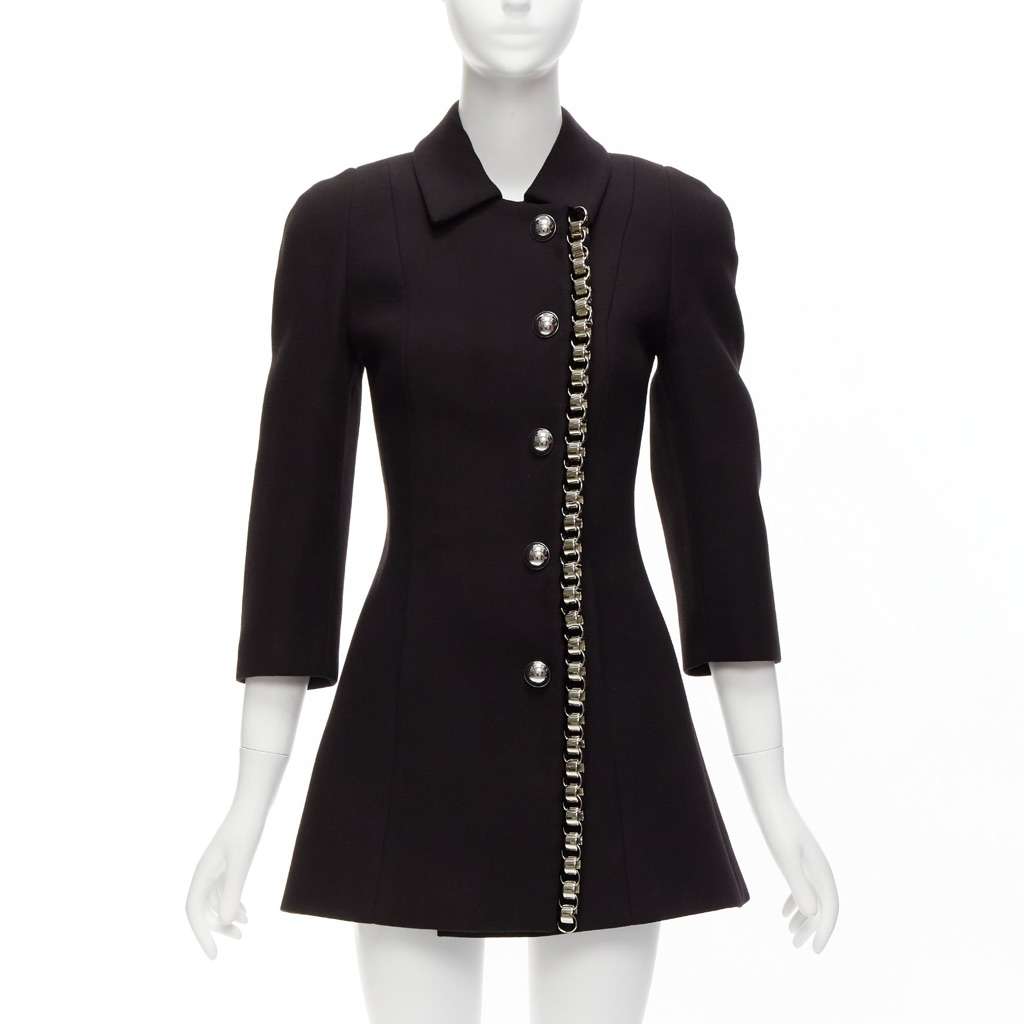 David Koma Cady Black Viscose Very good condition - Front View