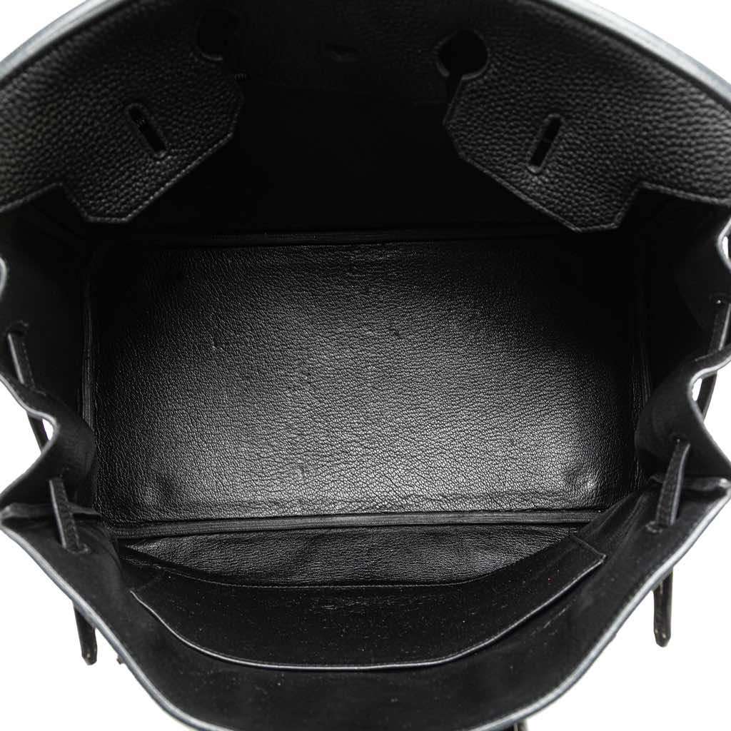 Hermès Togo Birkin Retourne 35 Black Leather Good condition - Model View