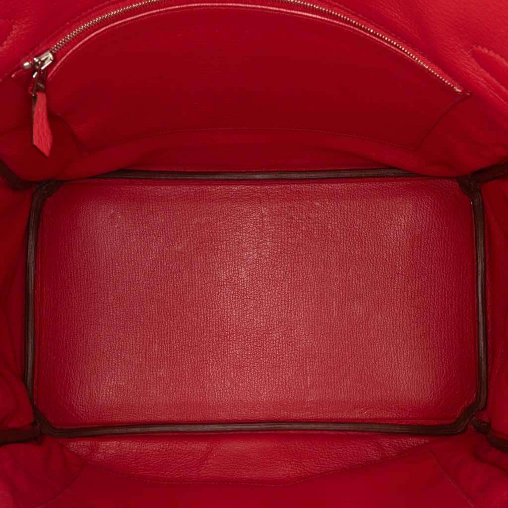 Hermès Togo Birkin Retourne 35 Pink Leather Good condition - Model View