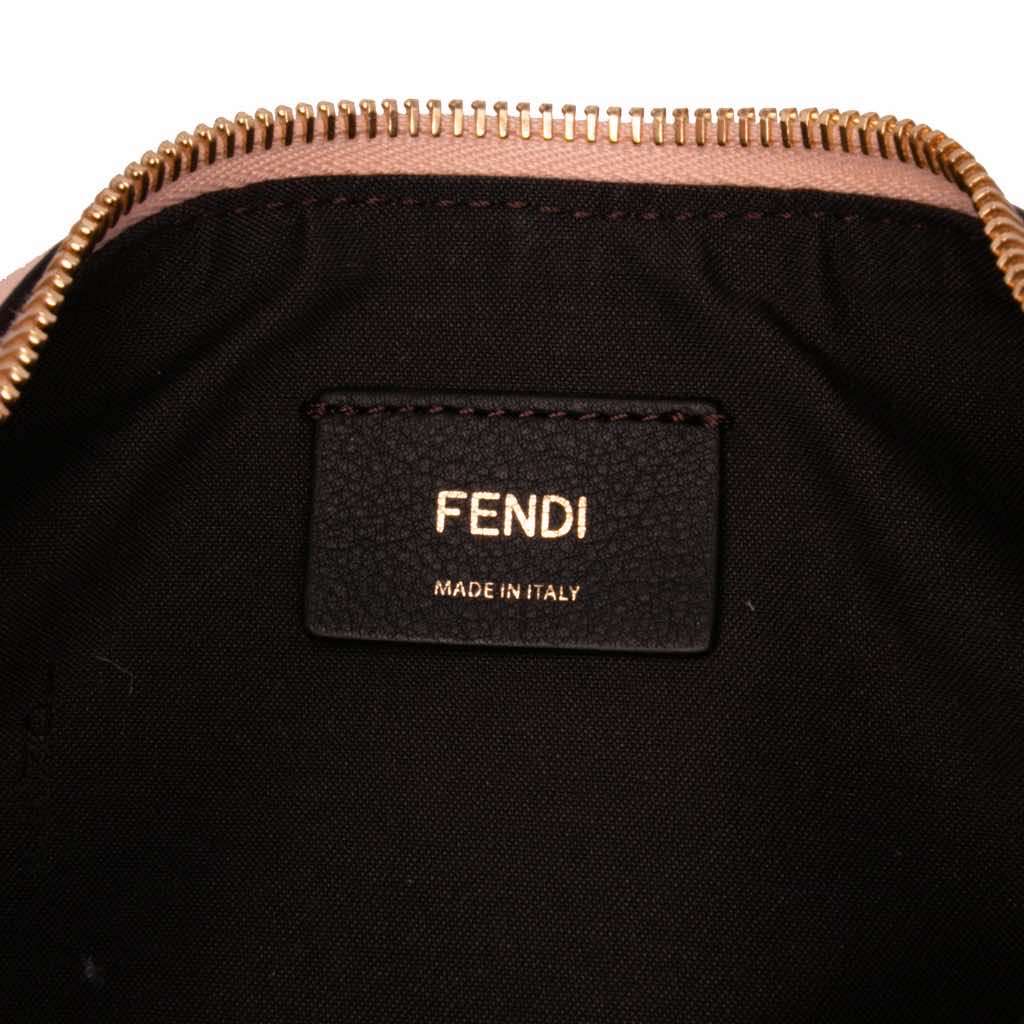 Fendi Small Leather Fendigraphy Hobo Pink Leather Good condition - Box View