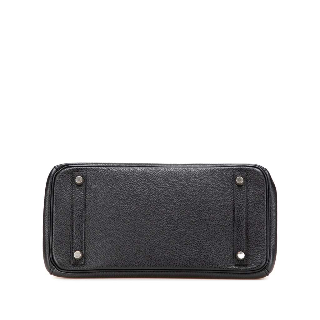 Hermès Togo Birkin Retourne 30 Black Leather Good condition - Inside View