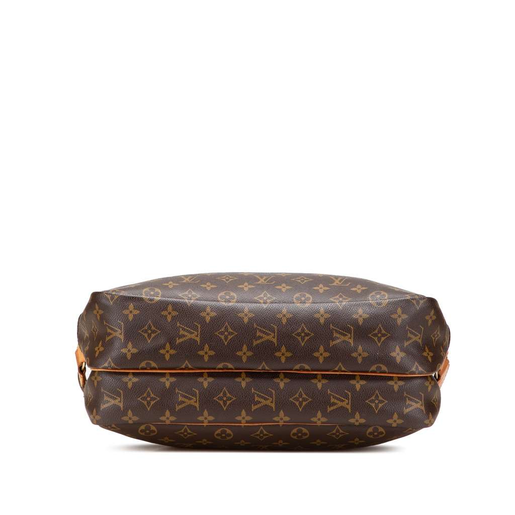 Louis Vuitton Monogram Reporter GM Brown Canvas Good - Inside View