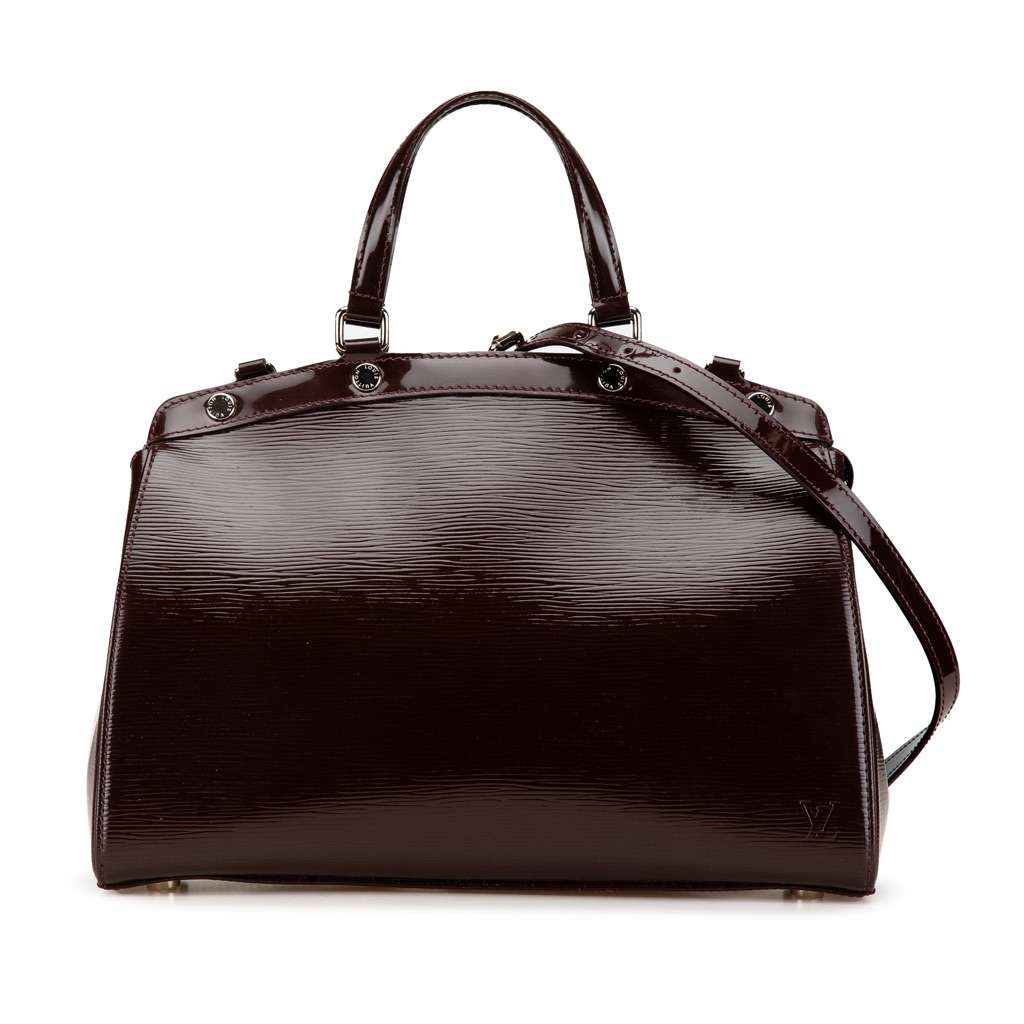 Louis Vuitton Electric Epi Brea MM Purple Leather Good condition - Front View