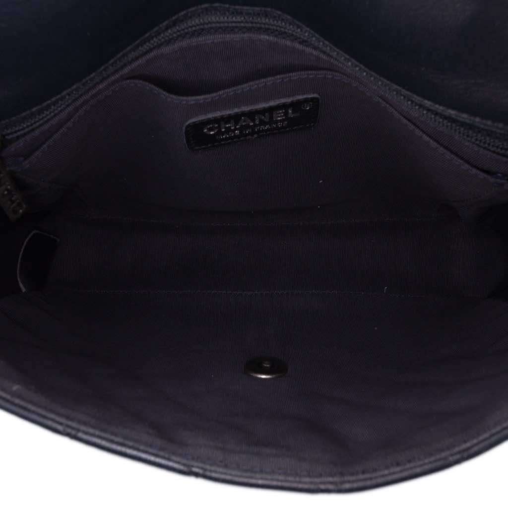 Chanel Paris-Salzburg Medium Lambskin Tyrolean Flap Other Leather Good condition - Model View