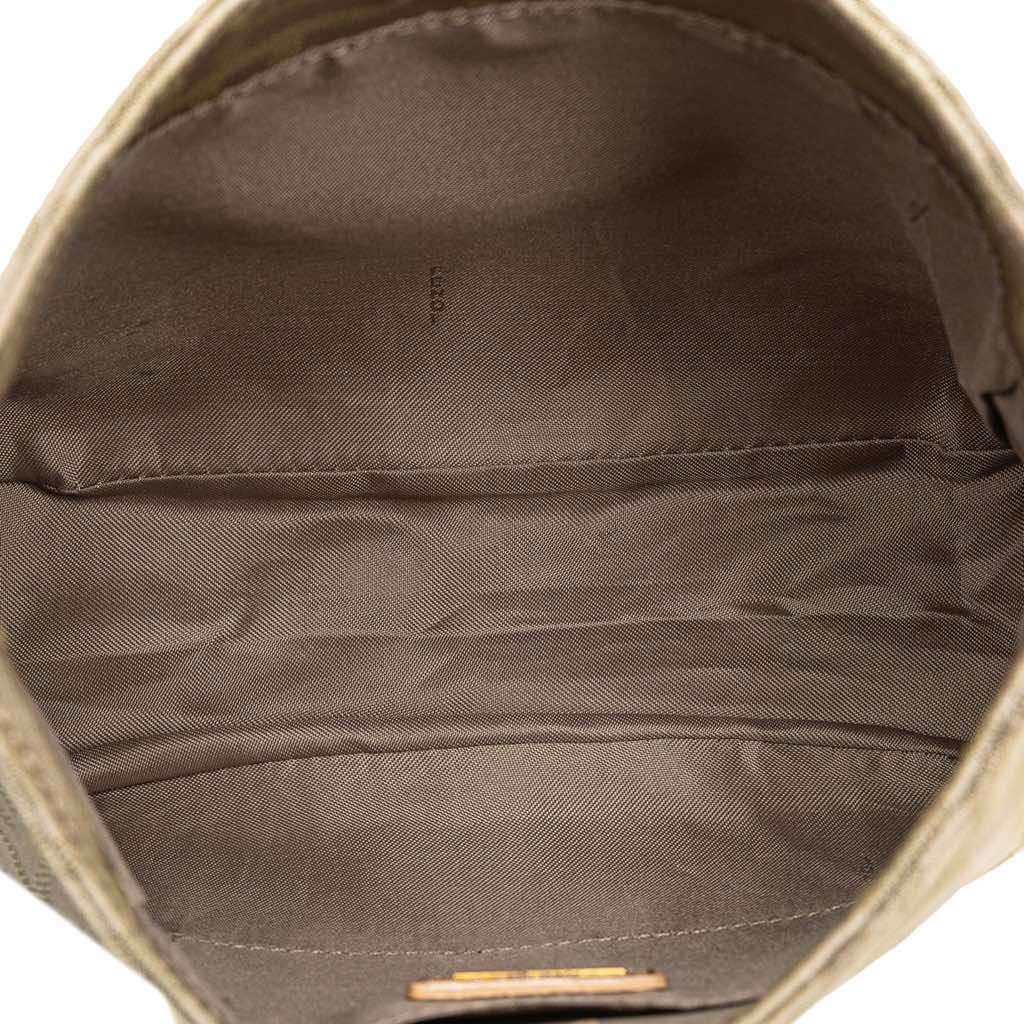 Fendi Zucca Canvas Shoulder Bag Brown Very good - Model View