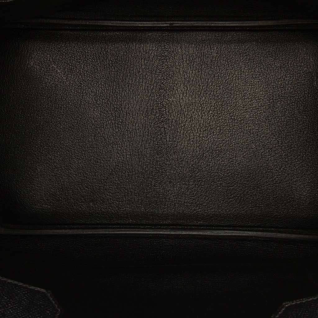 Hermès Epsom Birkin Retourne 35 Black Leather Good condition - Model View
