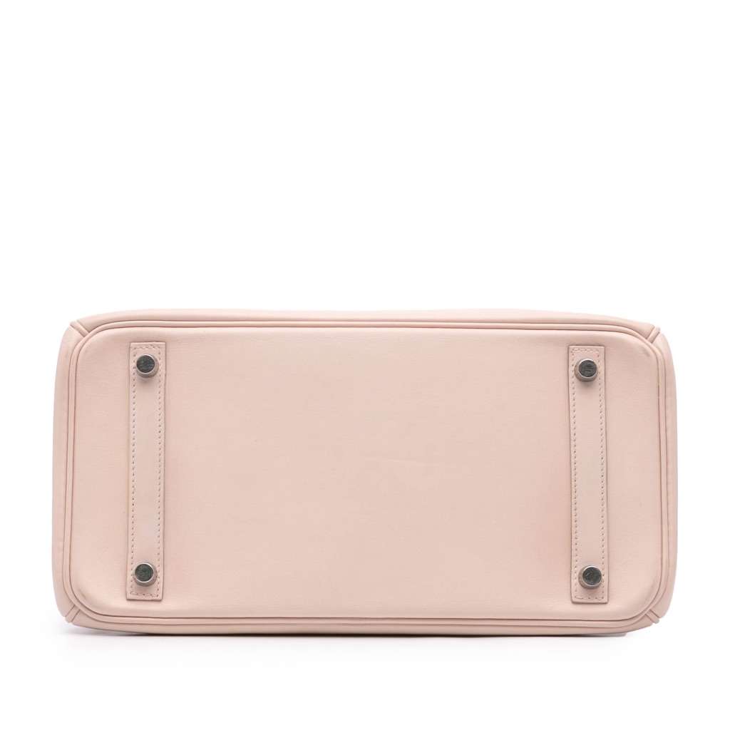 Hermès Swift Birkin Retourne 30 Pink Leather Good condition - Inside View