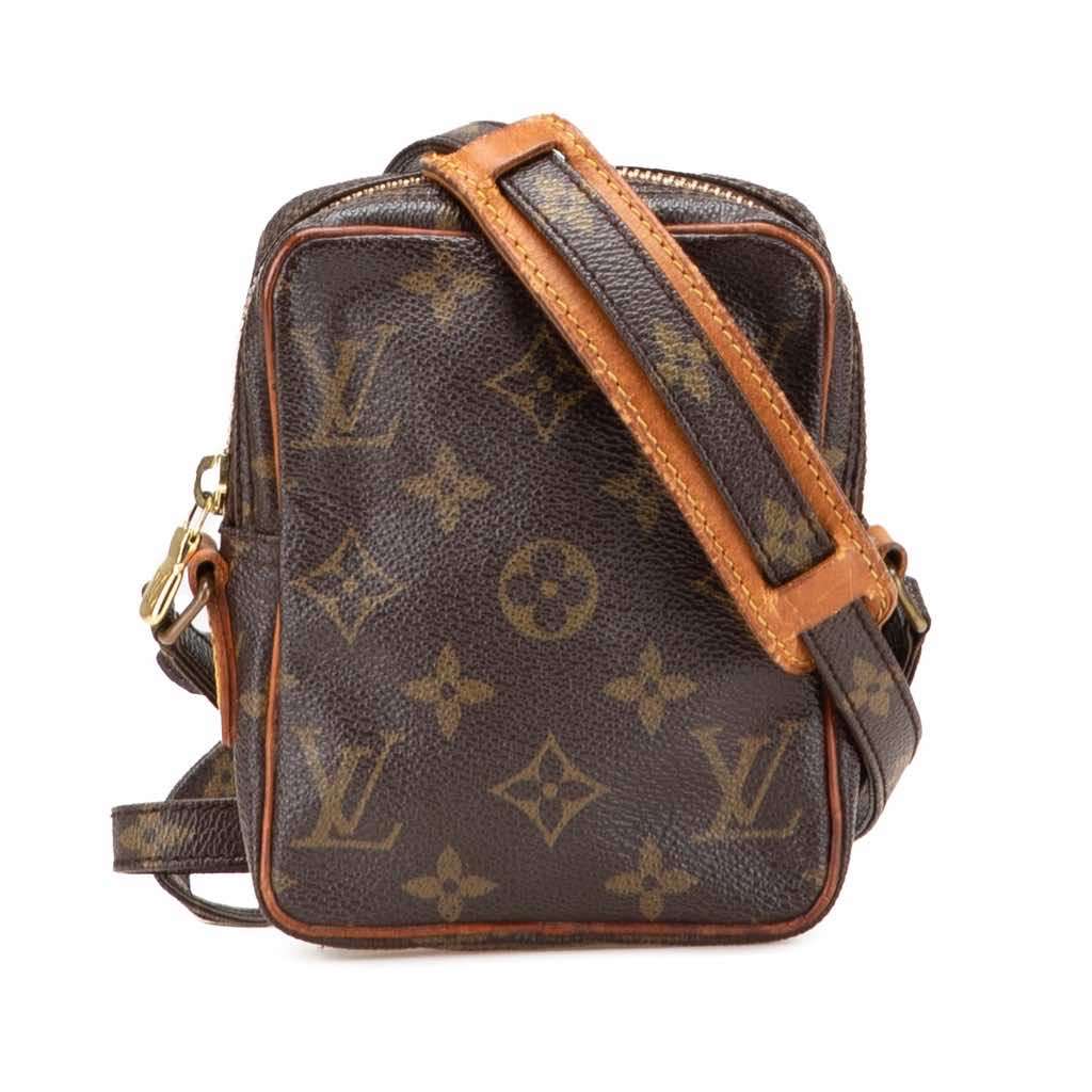 Louis Vuitton Monogram Mini Danube Brown Canvas Good - Front View