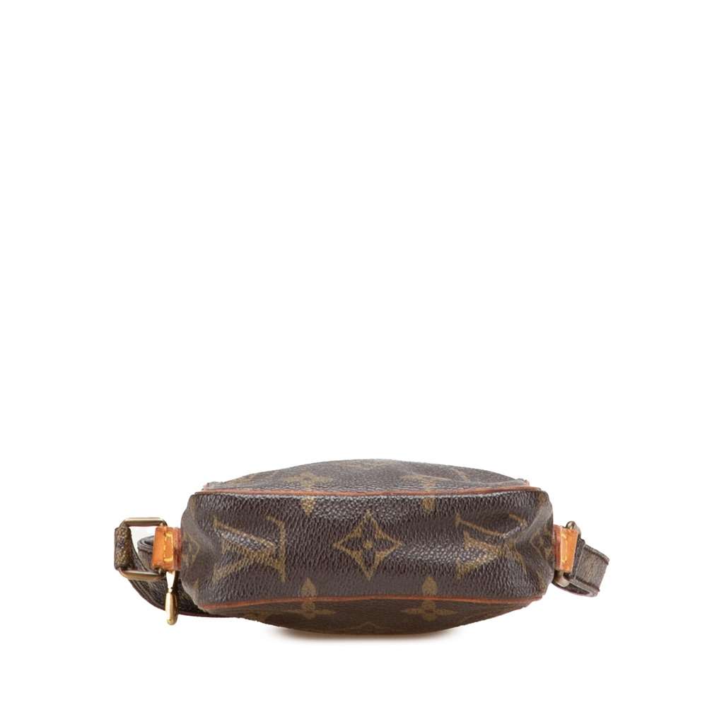 Louis Vuitton Monogram Mini Danube Brown Canvas Good - Inside View