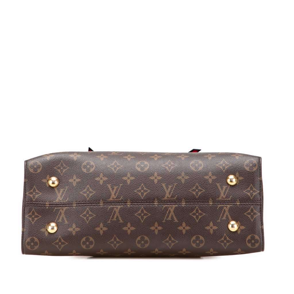 Louis Vuitton Monogram Tuileries Brown Canvas Good - Inside View