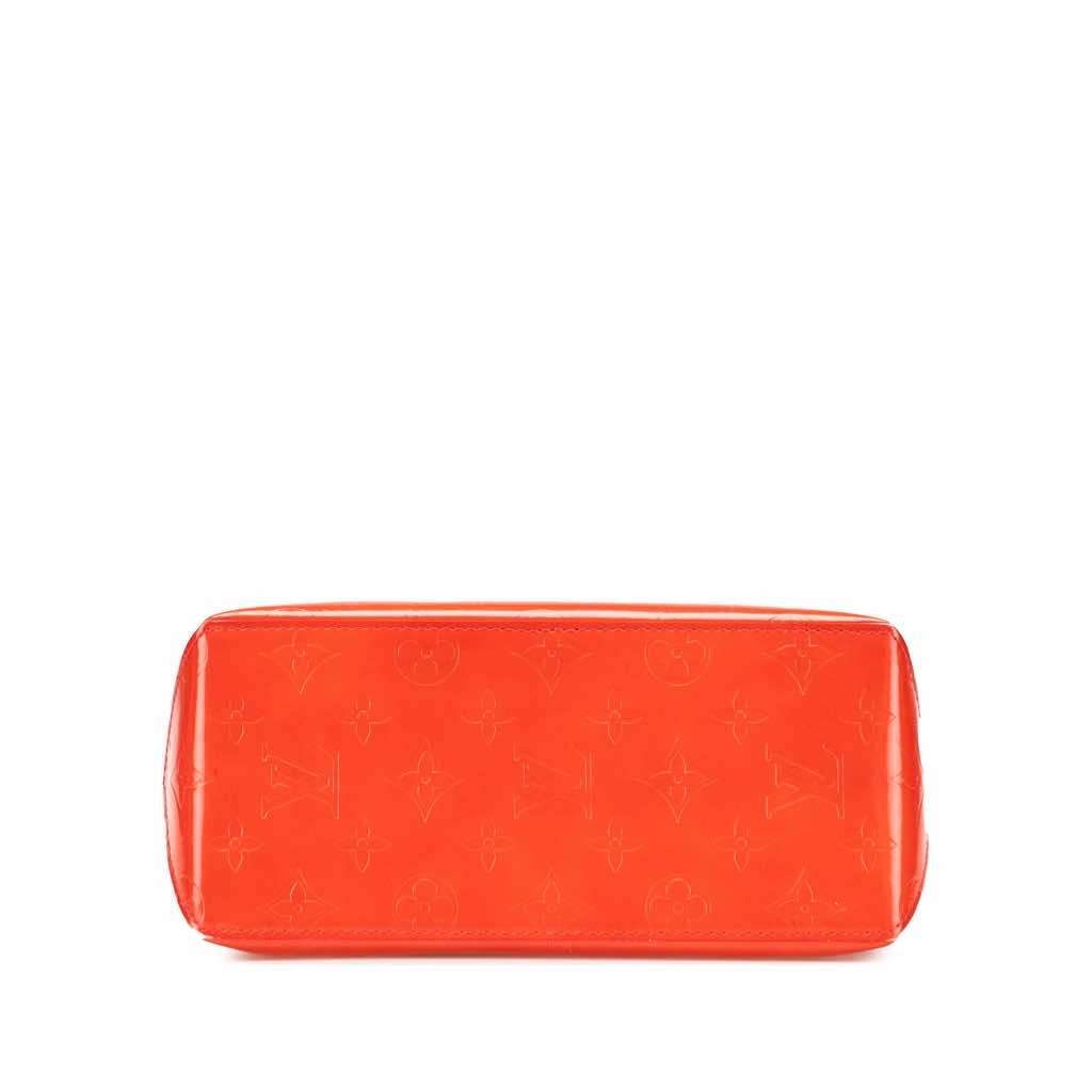 Louis Vuitton Monogram Vernis Reade PM Red Leather Good - Inside View