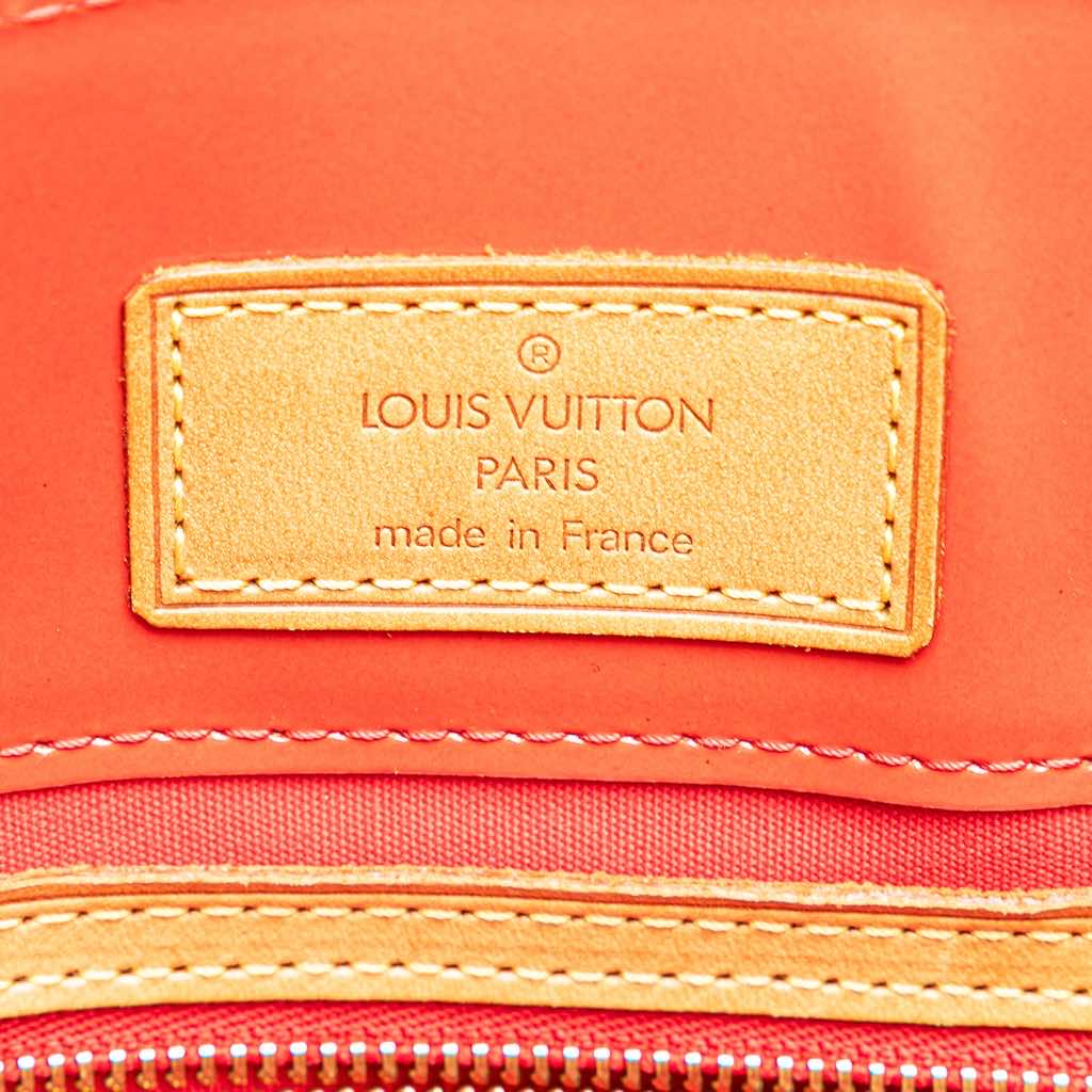 Louis Vuitton Monogram Vernis Reade PM Red Leather Good - Box View