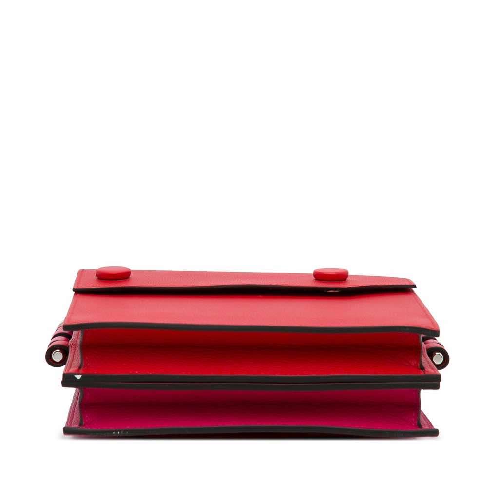 Hermès Evercolor Twins Red Leather Very good condition - Box View