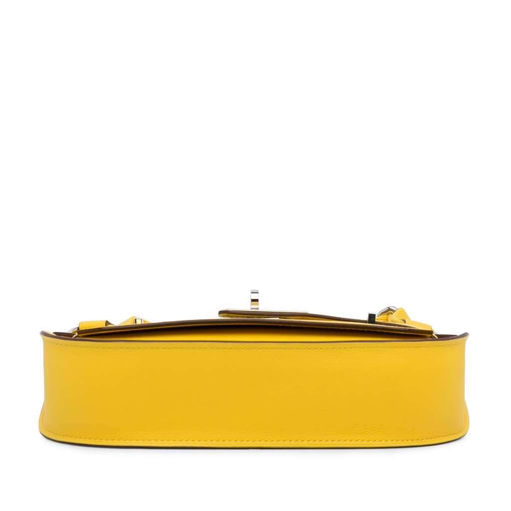 Hermès Swift Mini Jypsiere Yellow Leather Very good condition - Box View