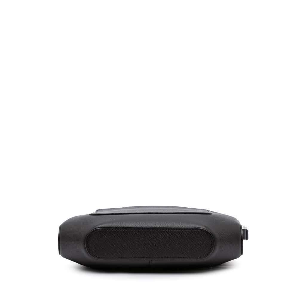 Hermès Epsom Octogone 23 Black Leather Very good - Inside View