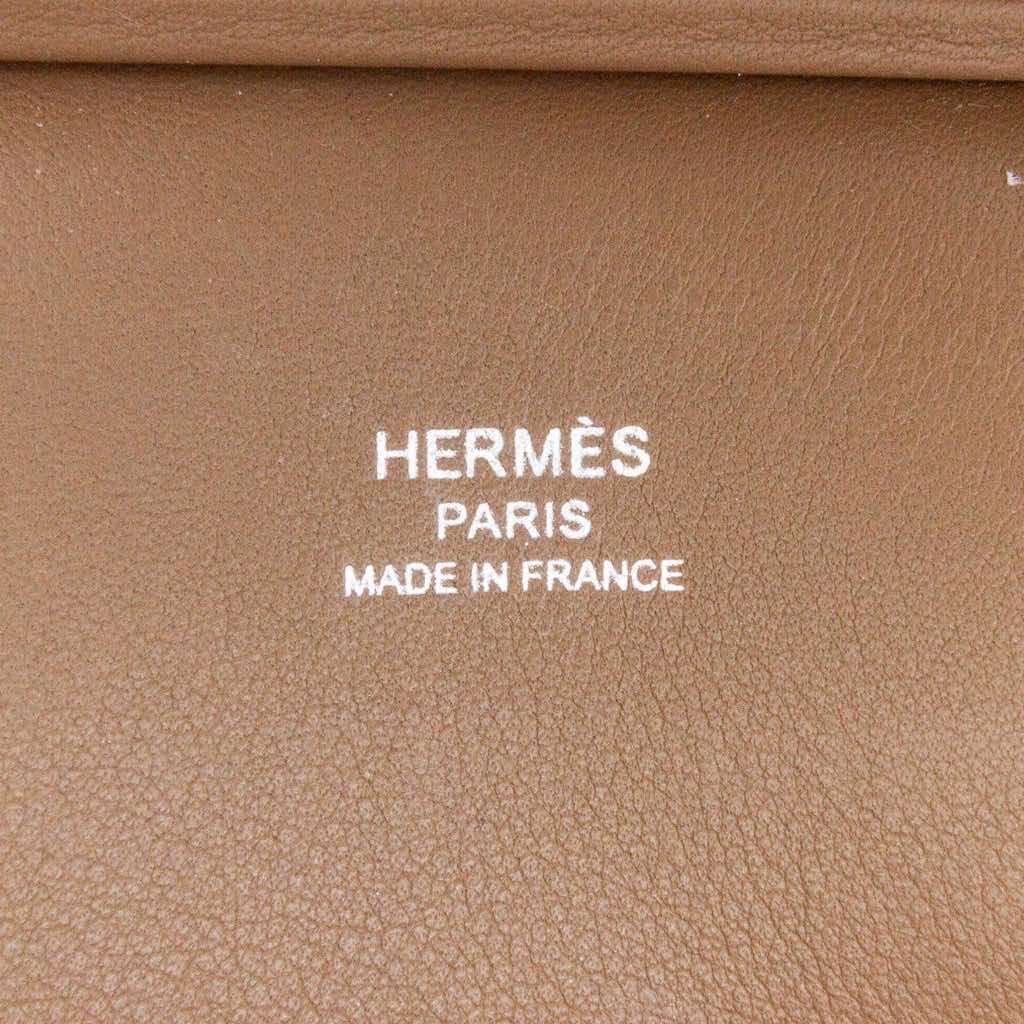Hermès Mini Evercolor Jypsiere Brown Leather Good condition - Box View